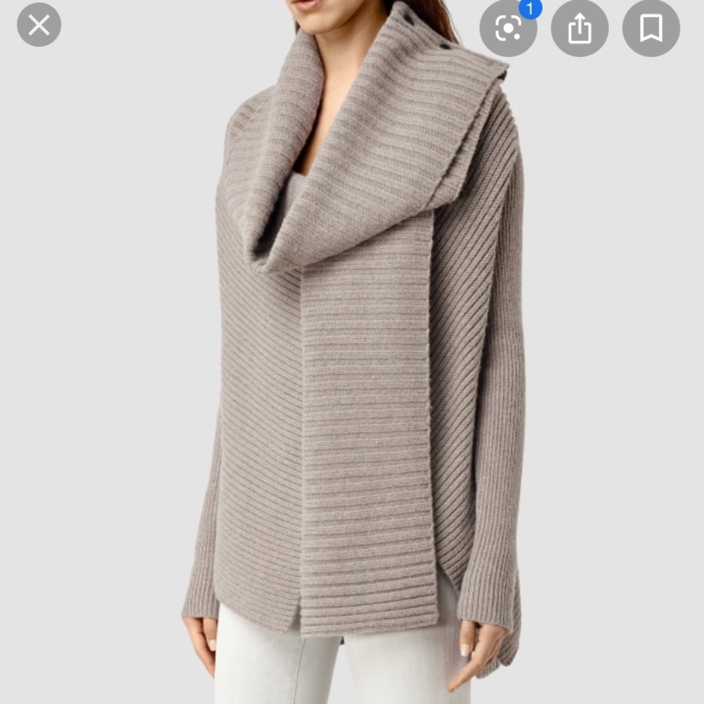 All saints Leni cardigan sweater size s